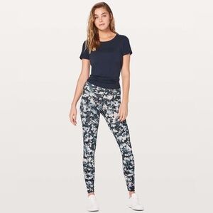 Lululemon Wunder Under Hi-Rise Tight Leggings 28" Spring Bloom Multi - Size 6